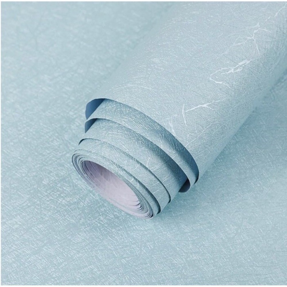 Wallpaper Marble House K137 15.7" X 118" Blue Approx 12 .8 Sq Ft